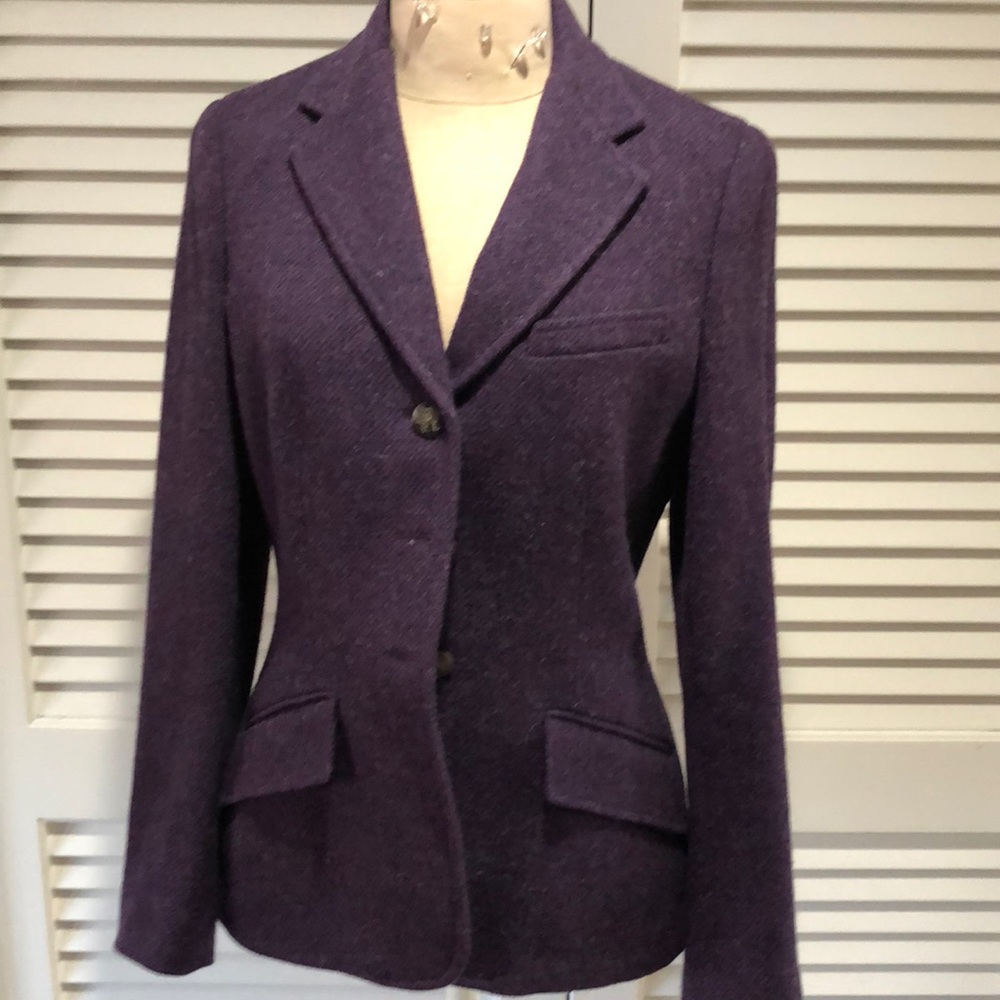 Ralph Lauren wool blazer.